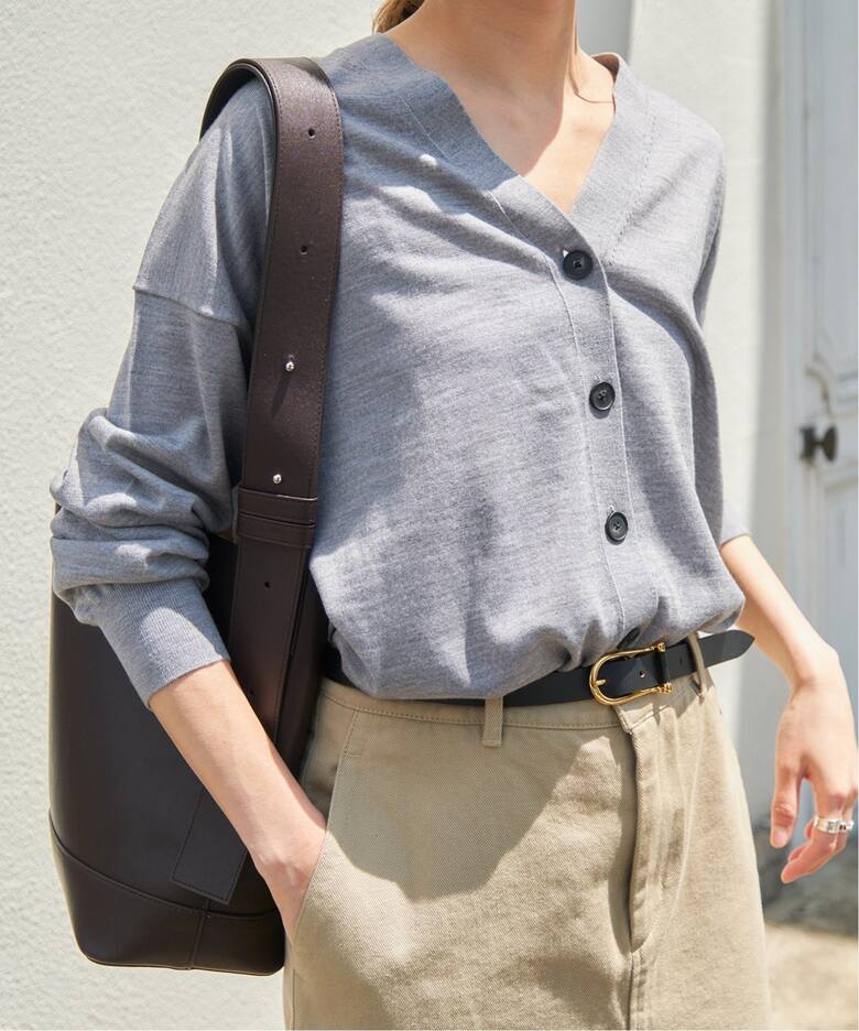 ≪追加≫18G Vネックカーディガン（カーディガン）｜Spick and Span 