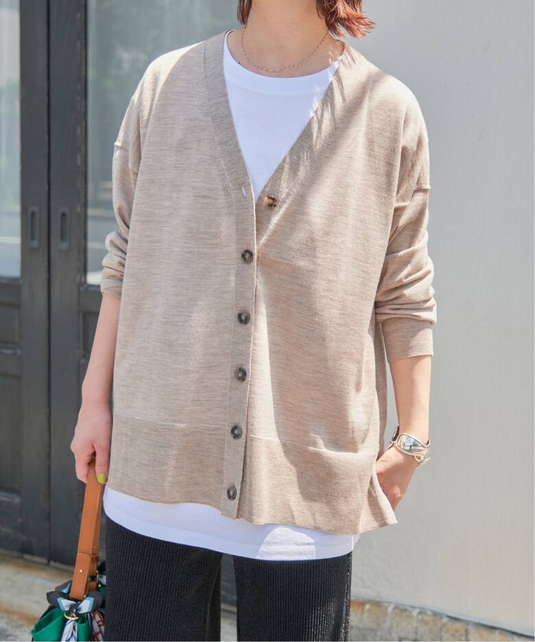 ≪追加≫18G Vネックカーディガン（カーディガン）｜Spick and Span  