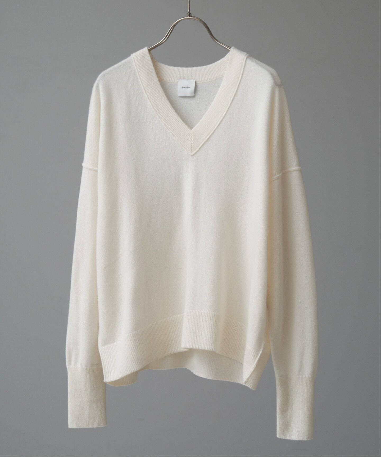 カシミヤ Vネックプルオーバー（ニット／セーター）｜Spick and Span  