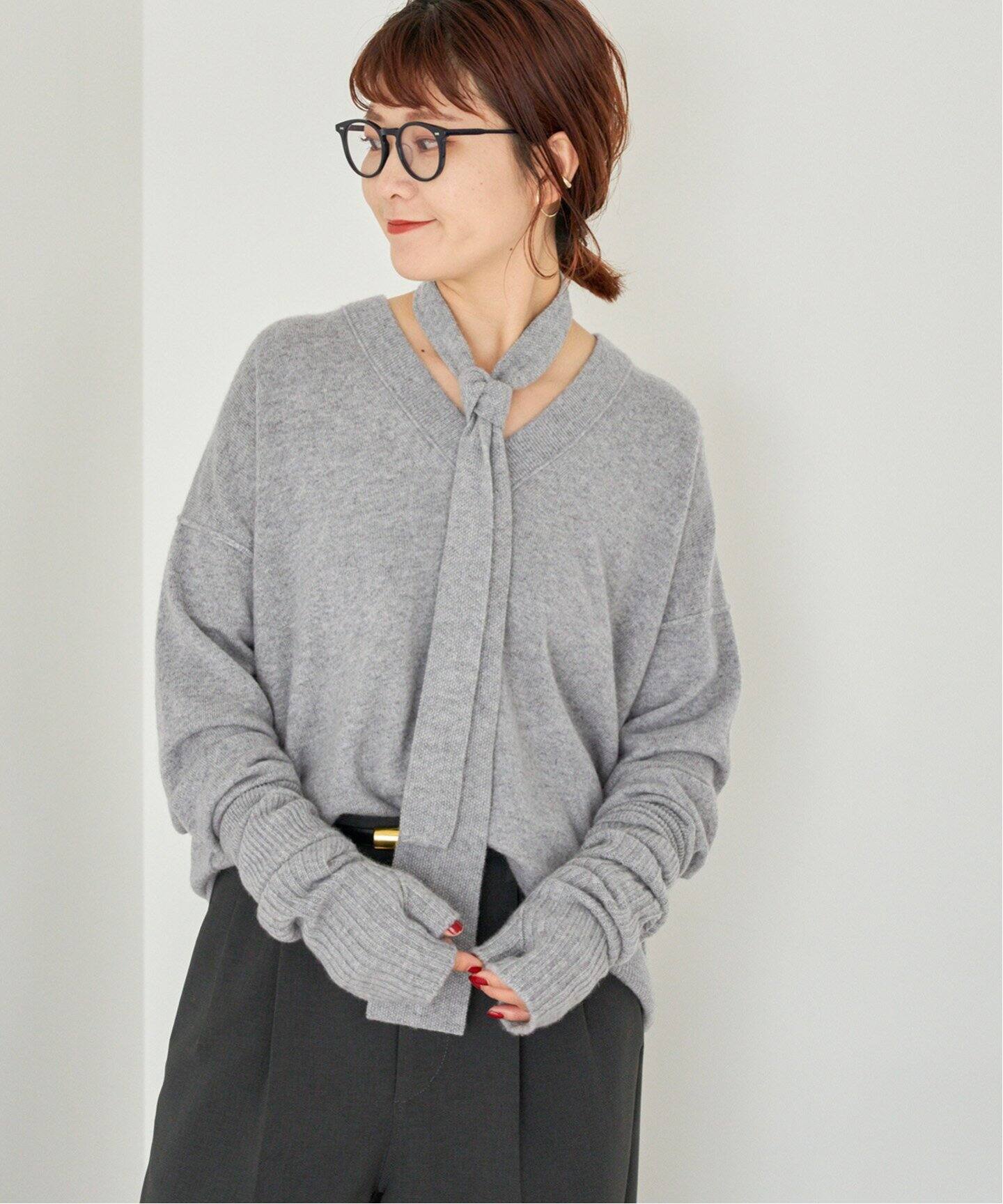 カシミヤ Vネックプルオーバー（ニット／セーター）｜Spick and Span  