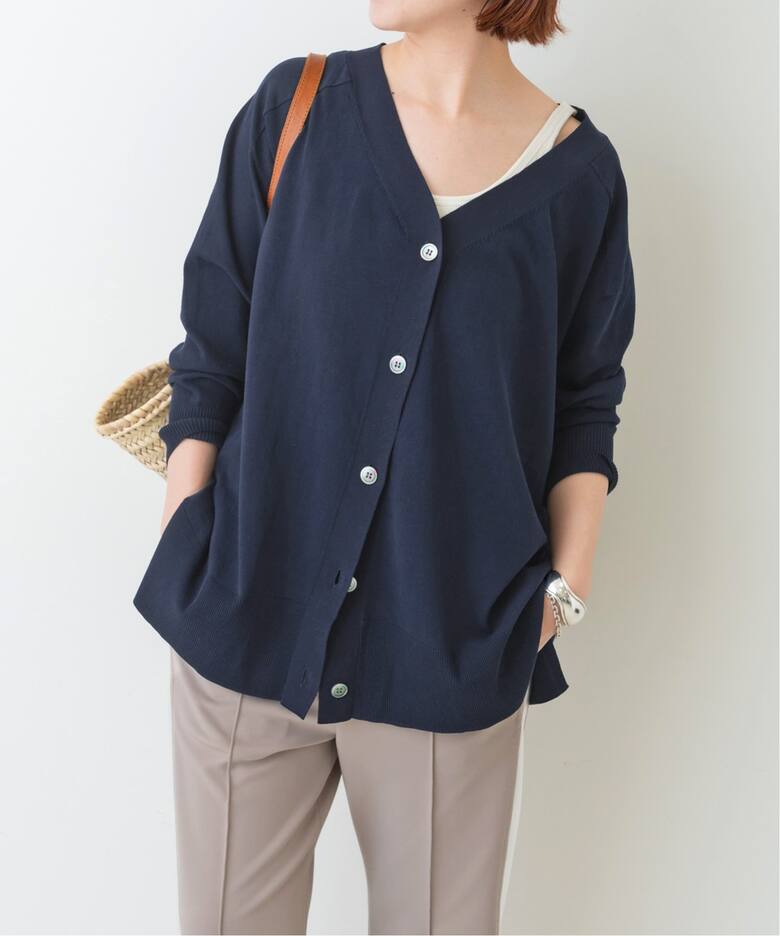 ≪追加≫ICECOTTON 2wayオーバーサイズカーディガン（カーディガン 