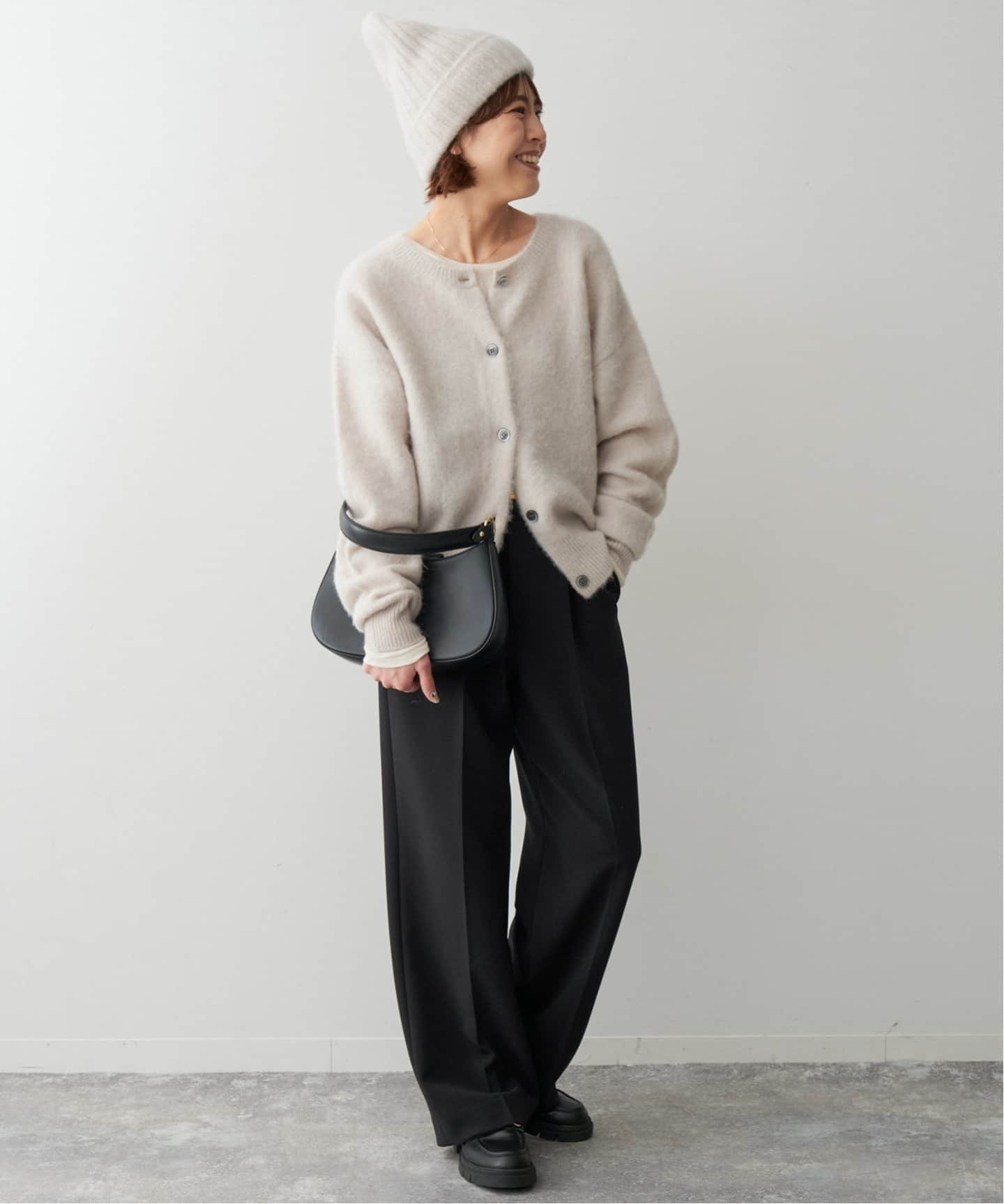 スピックアンドスパン アルパカ2wayカーディガン アルパカ2way カーディガン（カーディガン）｜Spick and Span