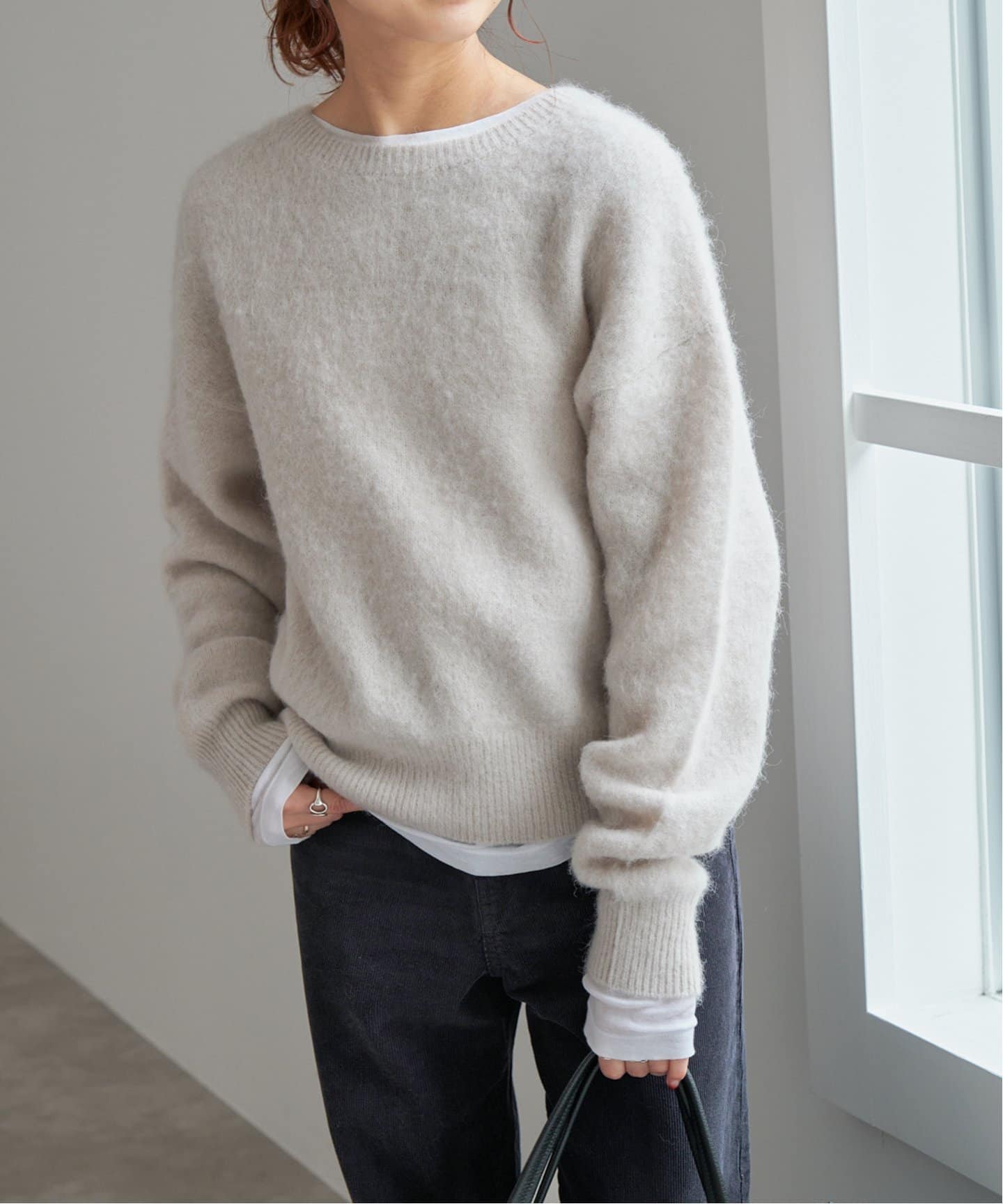 スピックアンドスパン アルパカ2wayカーディガン アルパカ2way カーディガン（カーディガン）｜Spick and Span