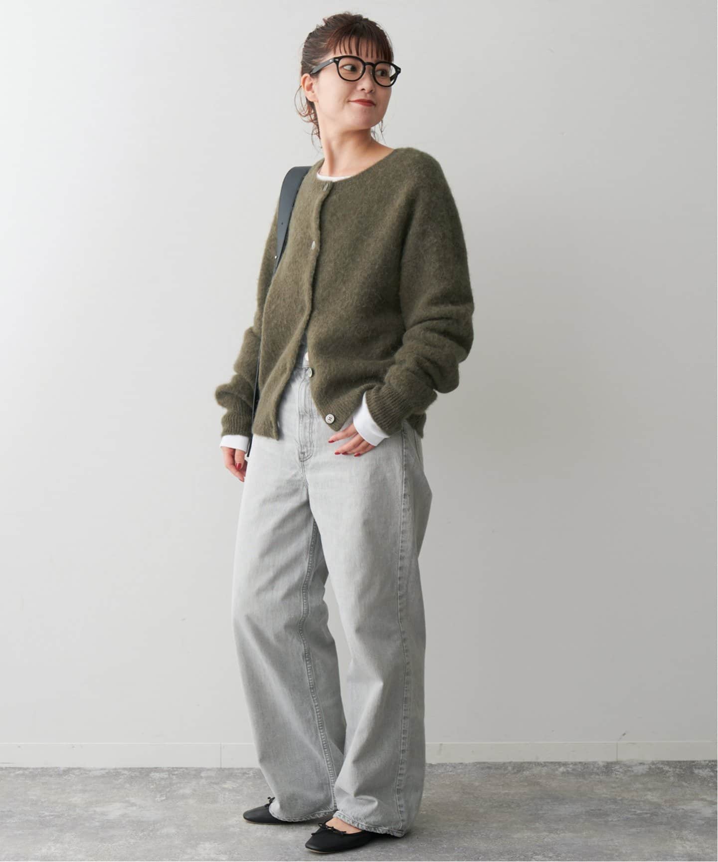 スピックアンドスパン アルパカ2wayカーディガン アルパカ2way カーディガン（カーディガン）｜Spick and Span