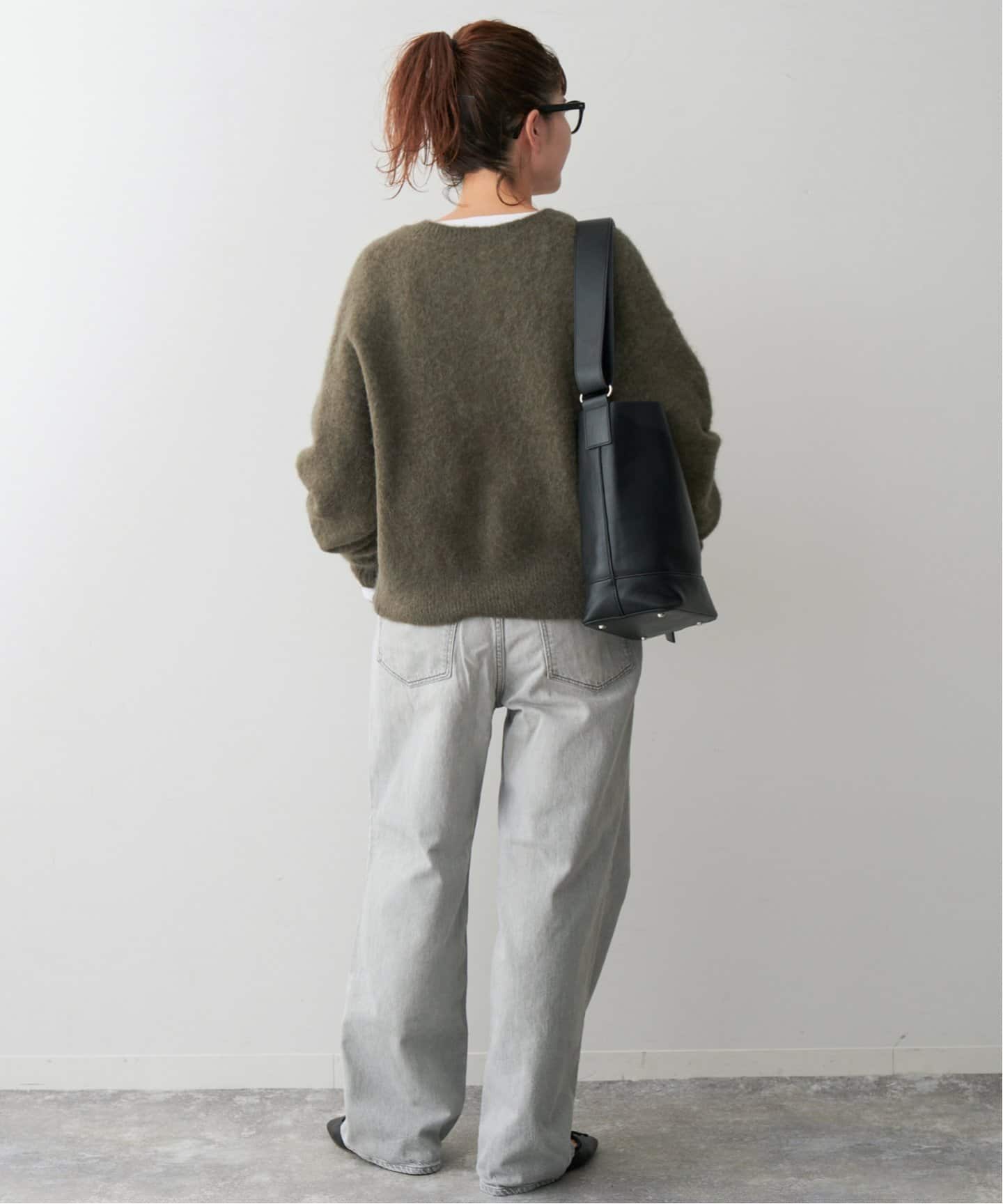 スピックアンドスパン アルパカ2wayカーディガン Spick & Span（スピックアンドスパン）の「アルパカ2way