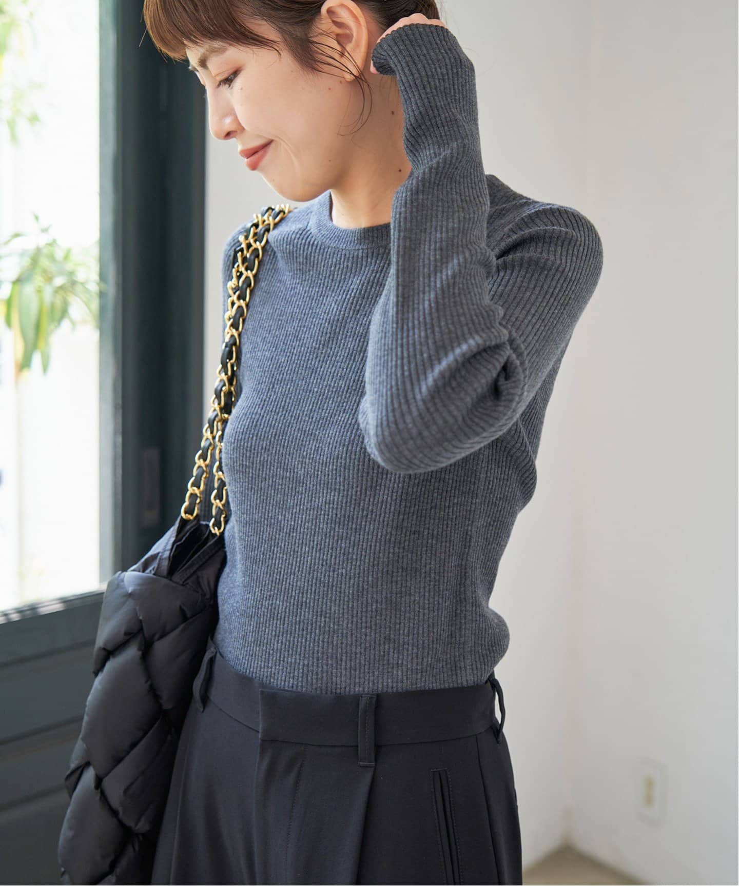 チャッピー24AW BRIEFING WINDBLOCK ニットBLOUS WEB限定追加