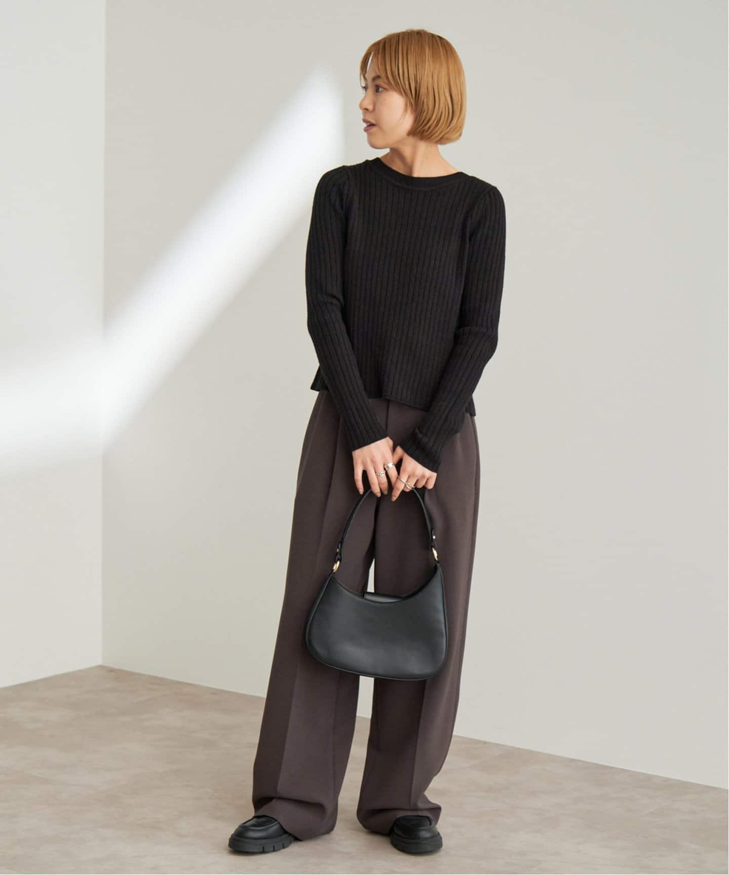 自由区【ハイライン】バックリボンプルオーバーニット 自由区【ハイライン】バックリボンプルオーバーニット WEB限定』バック