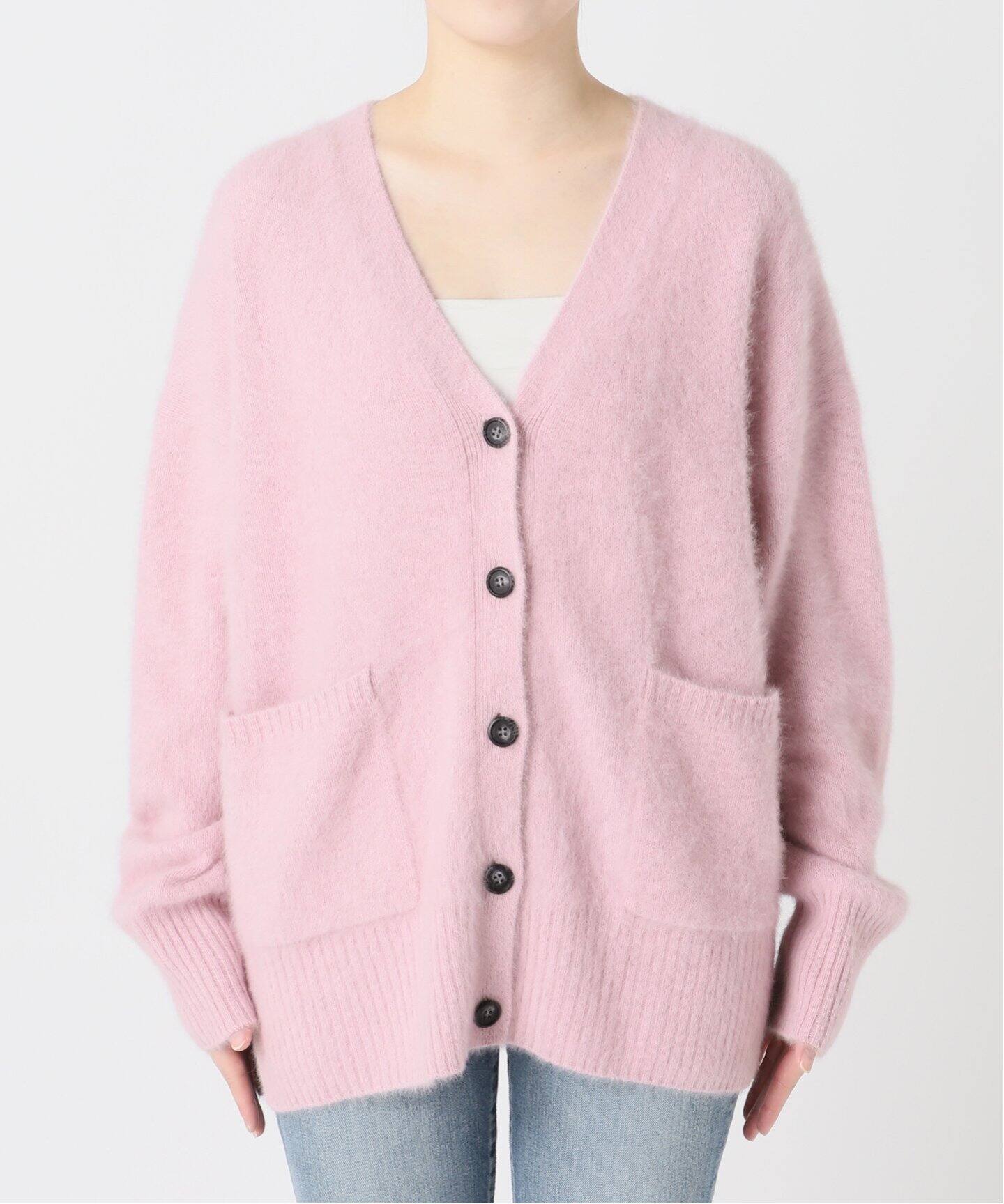 フォックスカシミヤMIX Vネックカーディガン（カーディガン）｜Spick  