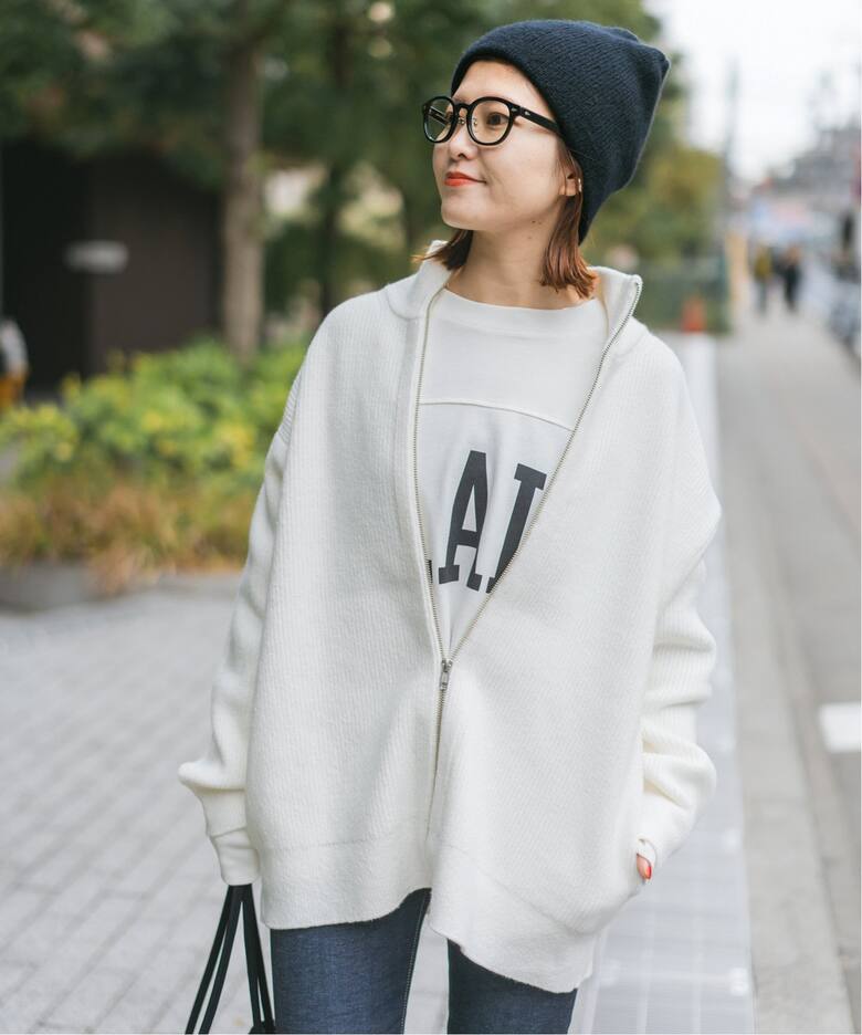 ジップアップカーディガン（カーディガン）｜Spick and Span（スピック  