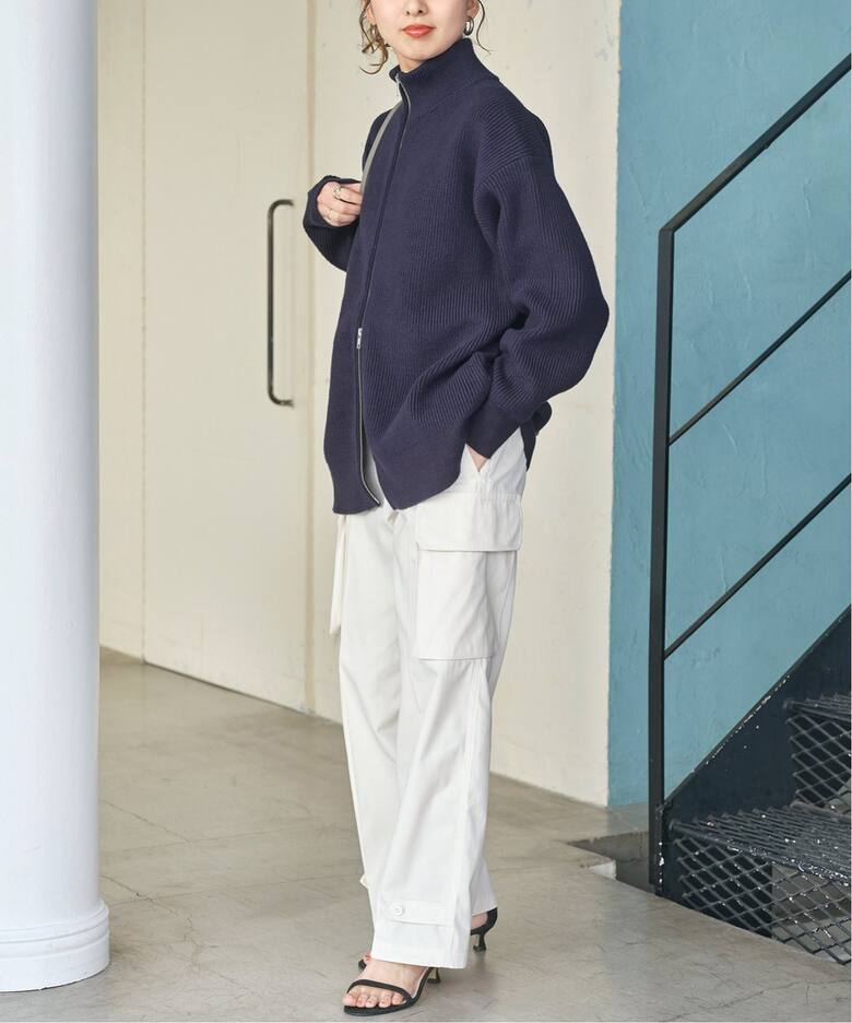美品！Spick and Span ジップアップカーディガン