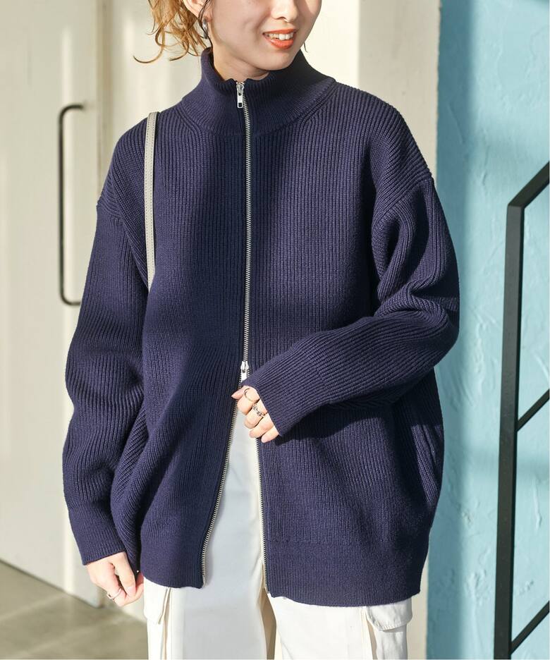 美品！Spick and Span ジップアップカーディガン