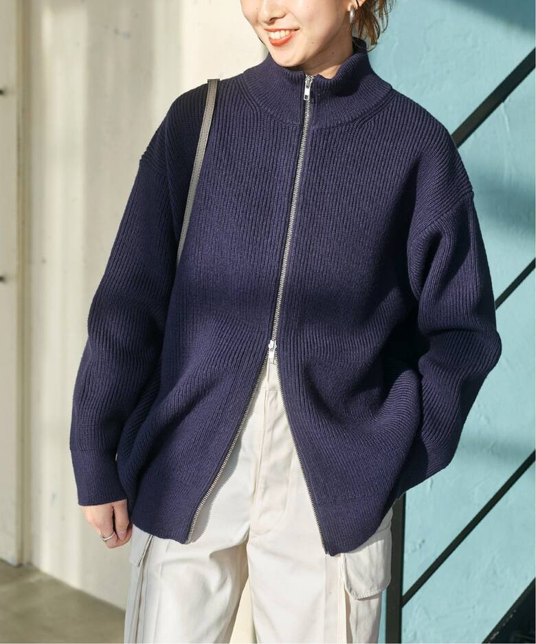 ジップアップカーディガン（カーディガン）｜Spick and Span（スピック  