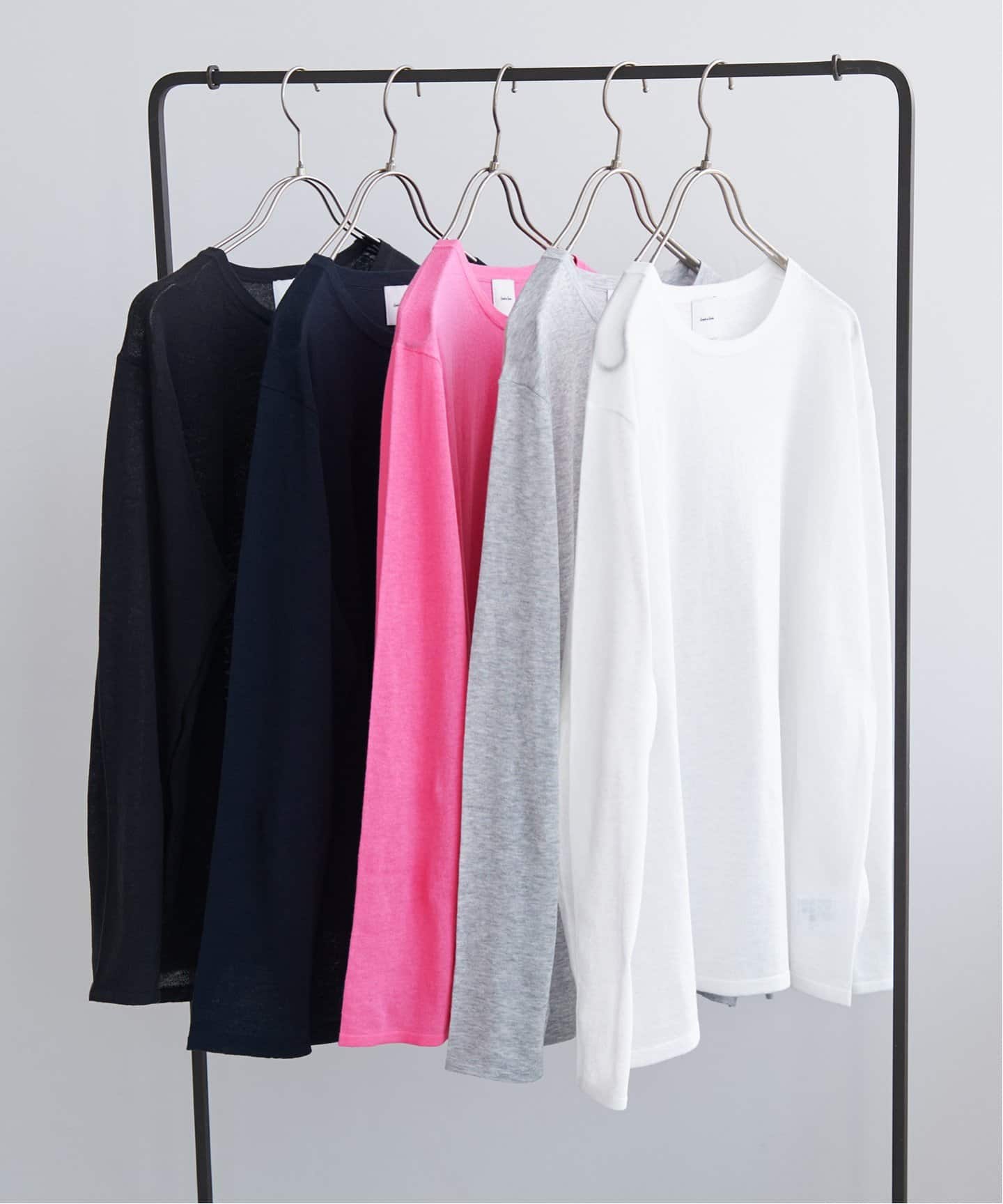 SEA ISLAND COTTON ロングスリーブプルオーバー（ニット／セーター