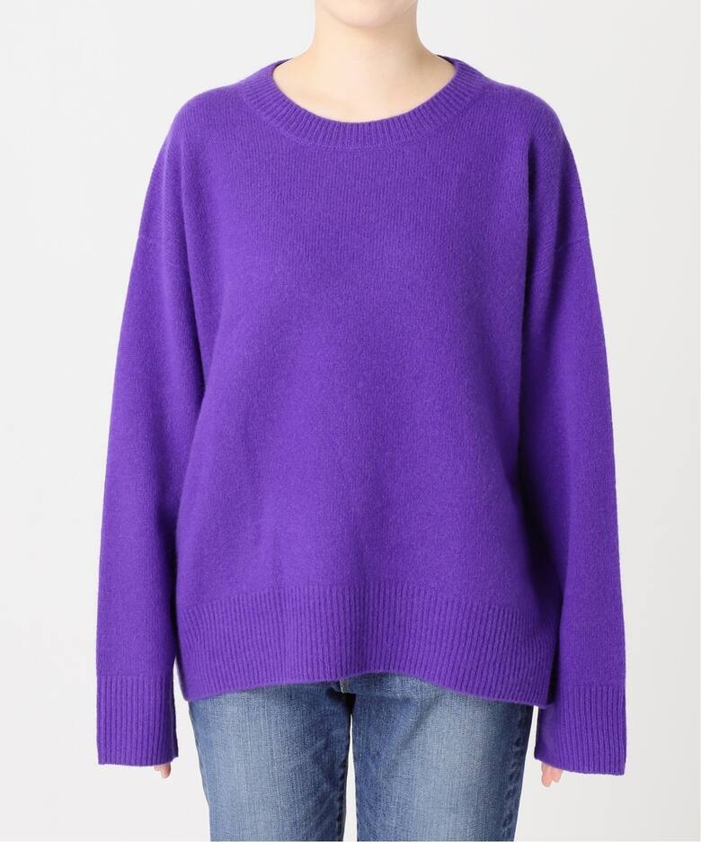 ウールカシミヤ クルーネックプルオーバー（ニット／セーター）｜Spick  