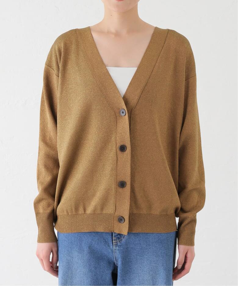 ラメ深Vカーディガン（カーディガン）｜Spick and Span（スピック  