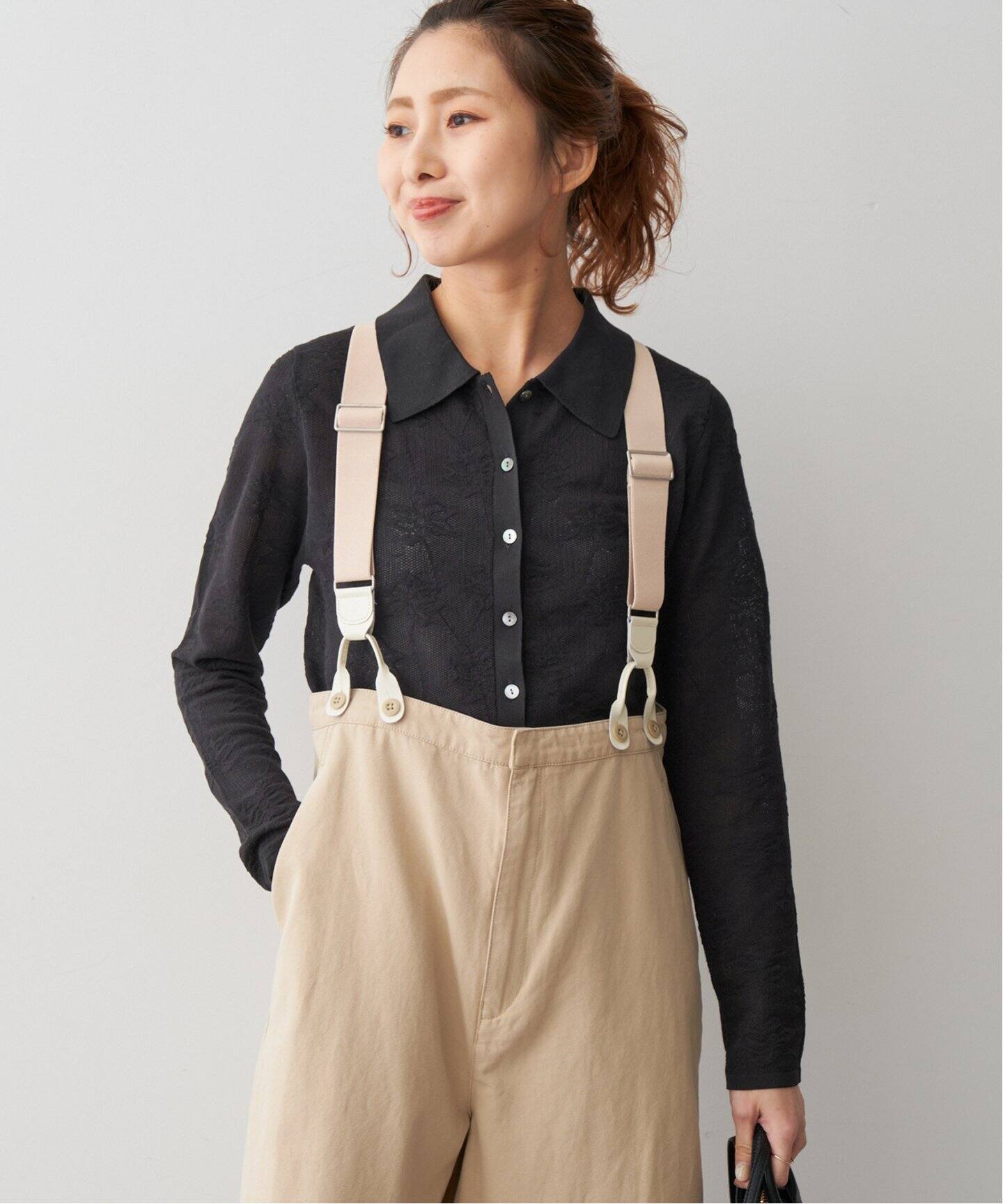 レーシージャガードニット（ニット／セーター）｜Spick and Span 
