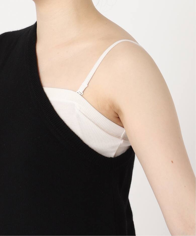 PHEENY one shoulder vest PA24- KT05：ニット（ニット／セーター  