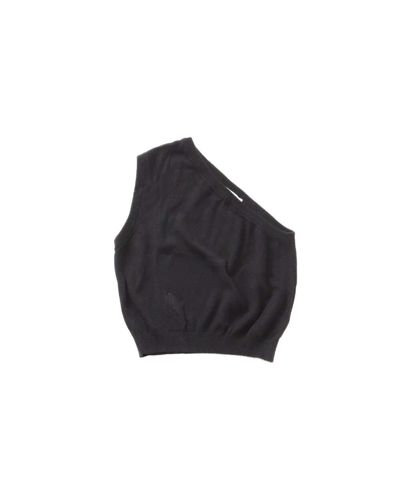PHEENY one shoulder vest PA24- KT05：ニット（ニット／セーター 