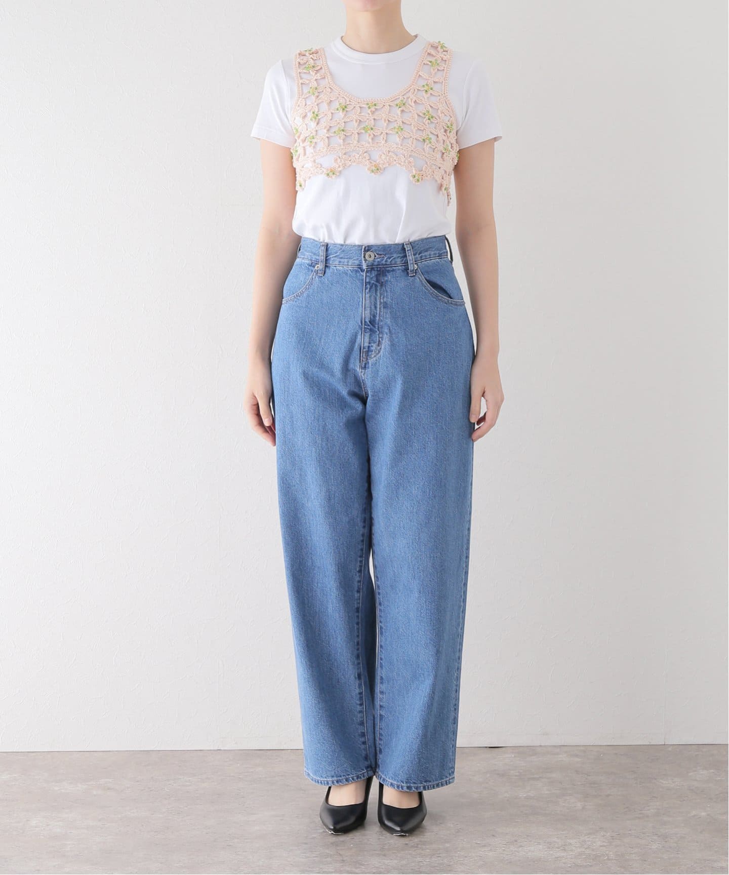 Spick and Span  ホリデイ　CROCHET BEADS TOPS HOLIDAY / ホリデイ CROCHET BEADS TOPS 24104132（ニット／セーター