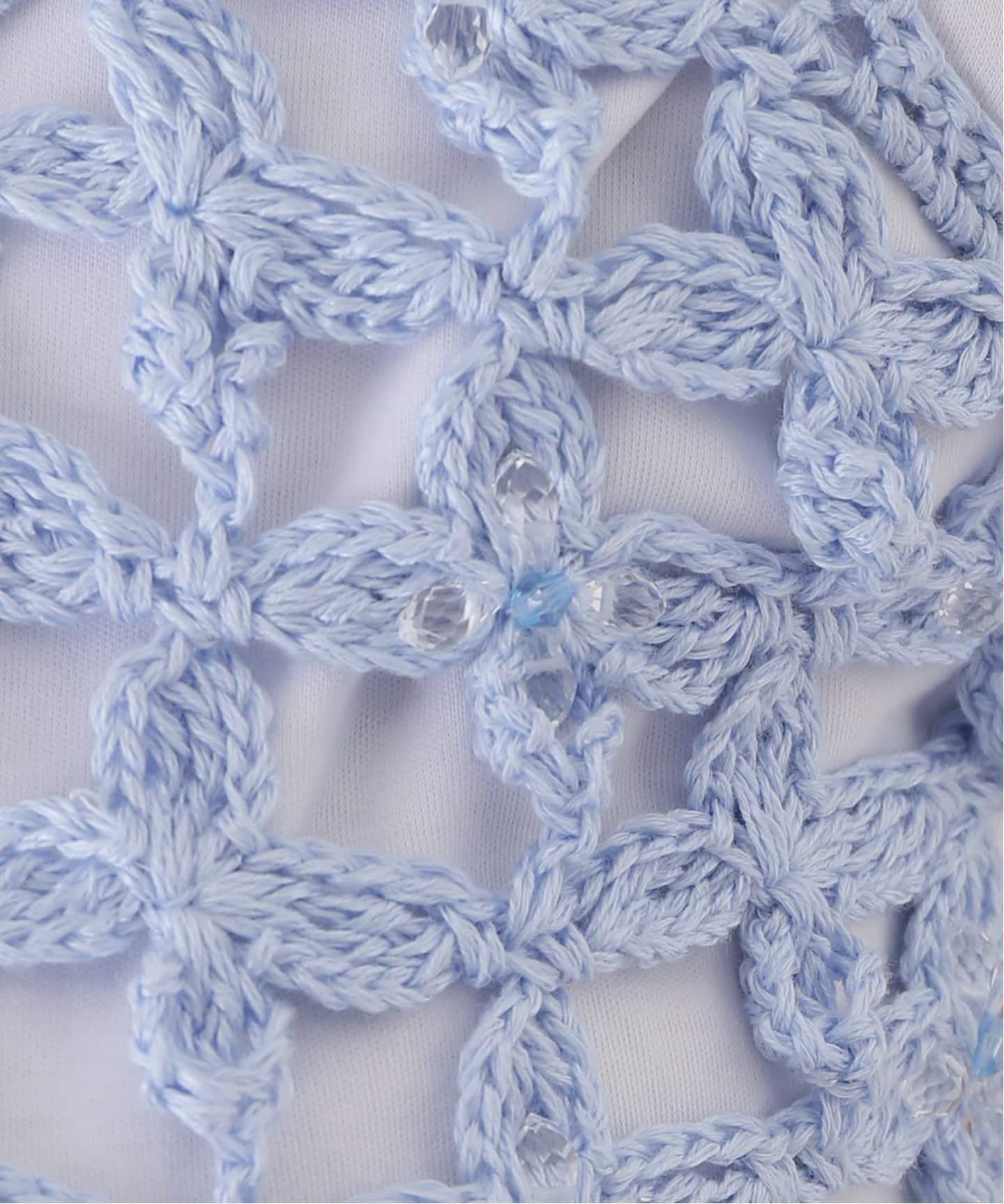 HOLIDAY / ホリデイ CROCHET BEADS TOPS 24104132（ニット／セーター