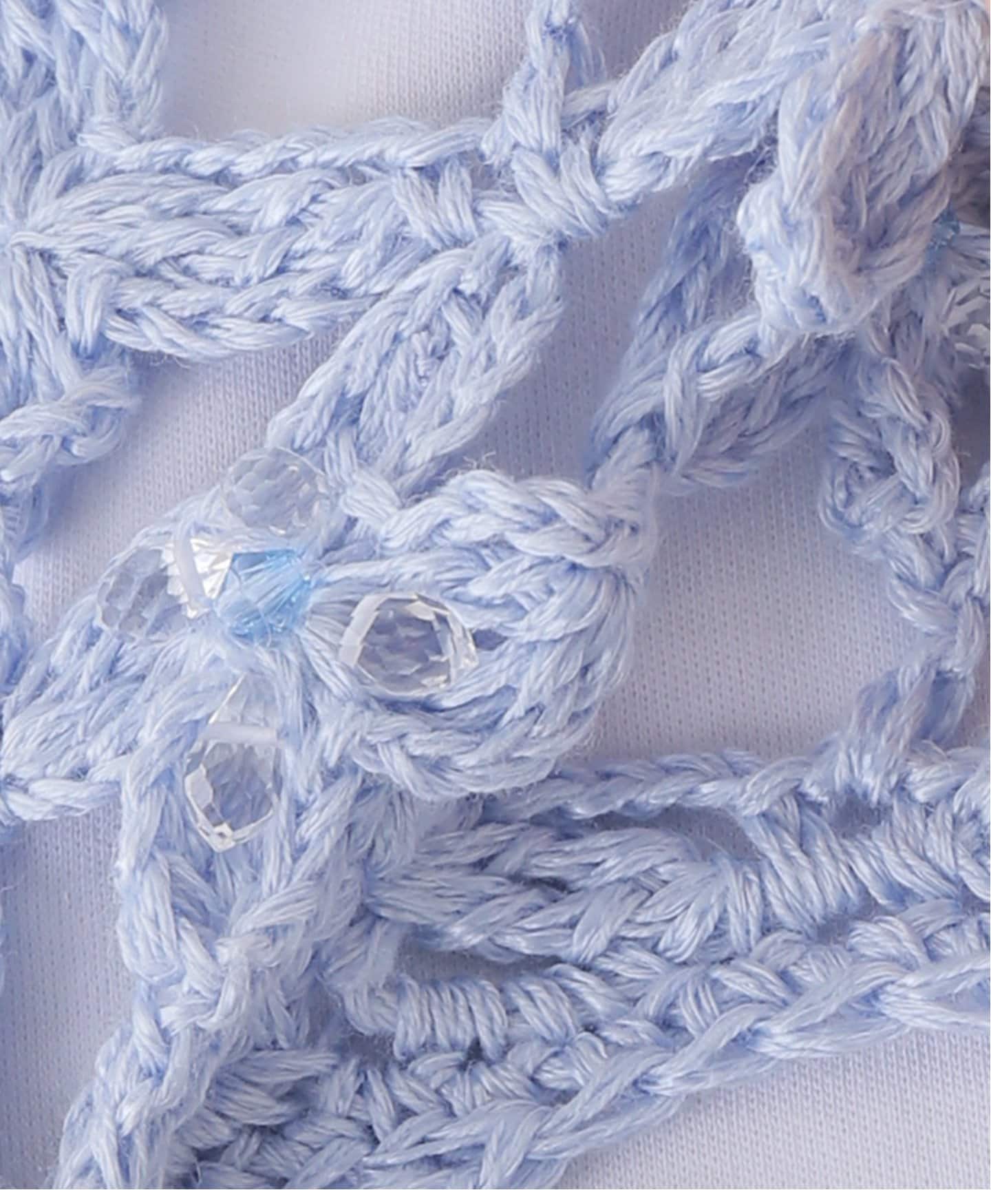 HOLIDAY / ホリデイ CROCHET BEADS TOPS 24104132（ニット／セーター