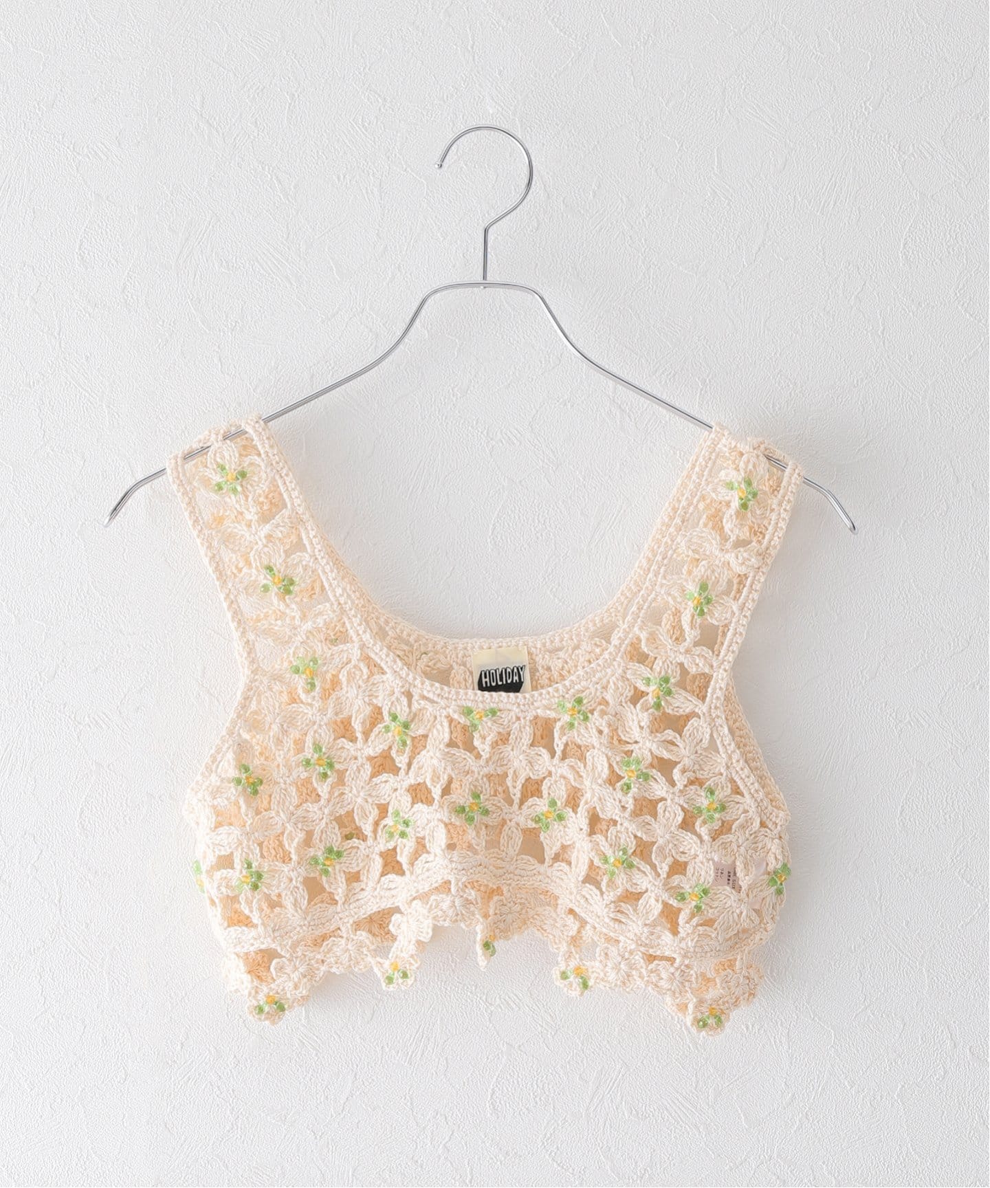 ニット+セーター holiday - HOLIDAY  CROCHET BEADS TOPS HOLIDAY / ホリデイ CROCHET BEADS TOPS 24104132（ニット