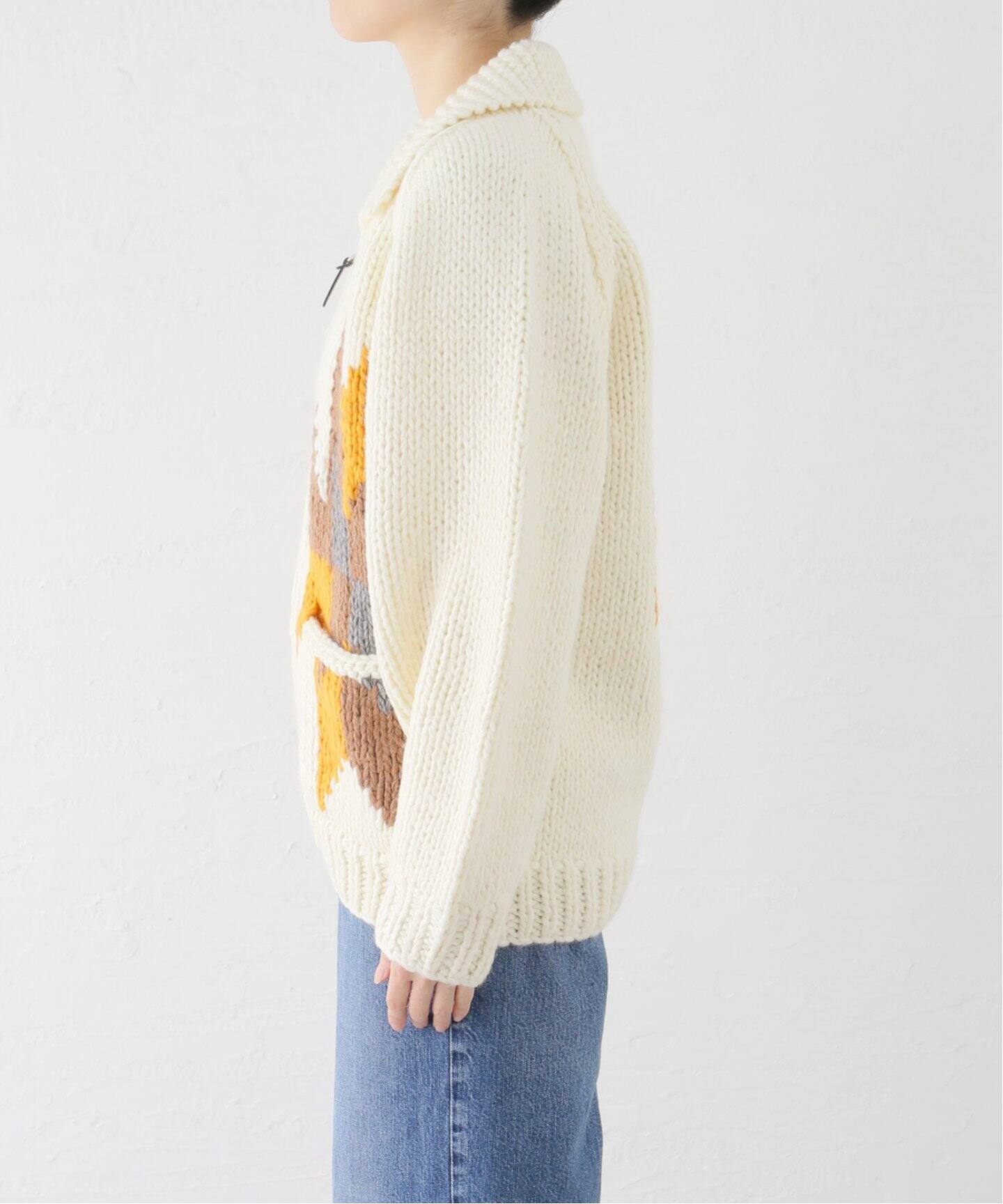SPORTCLAD / スポーツクラッド ハンドニットカウチン（ニット