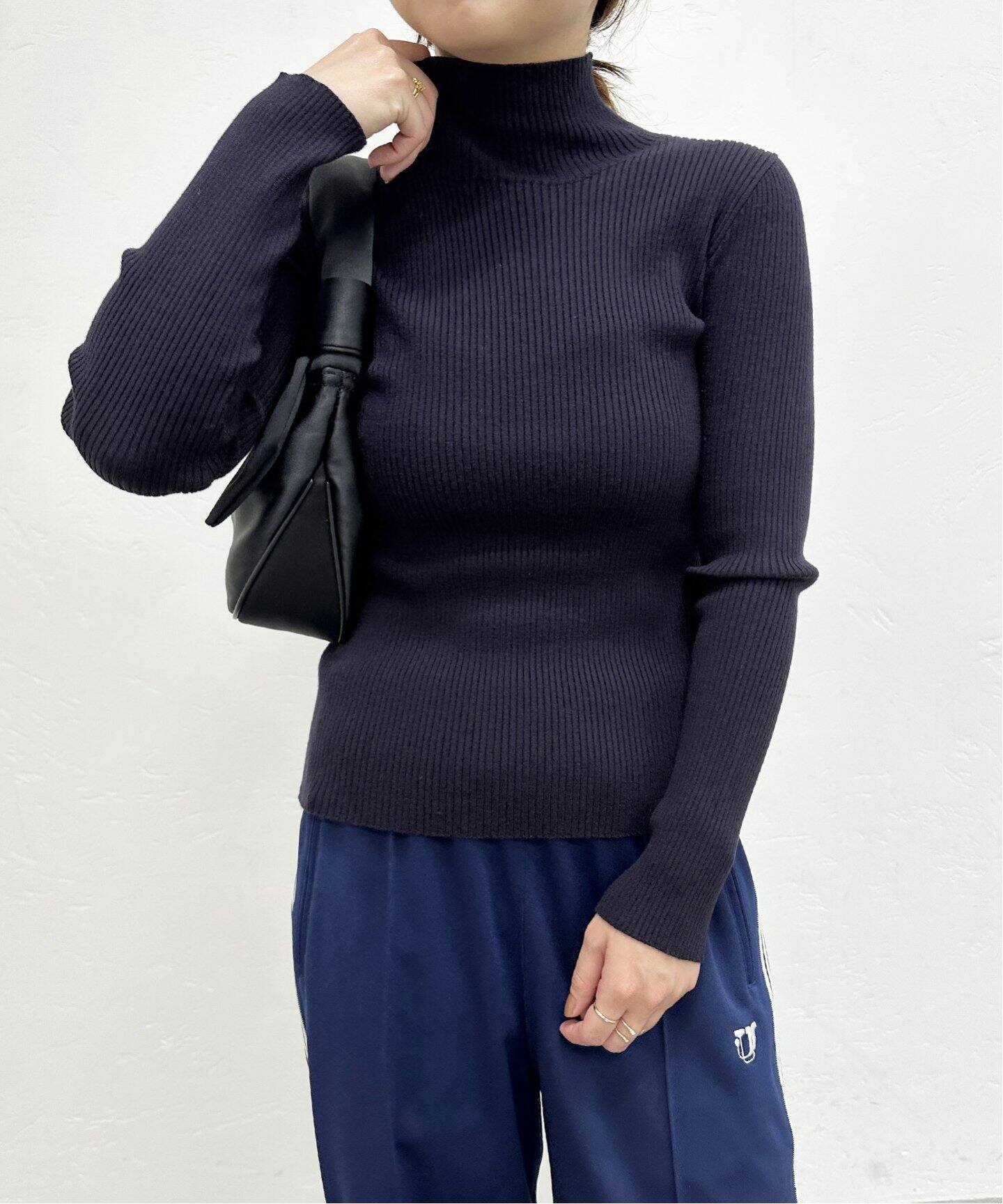 リブタートルニット（ニット／セーター）｜U by SPICK&SPAN（ユー