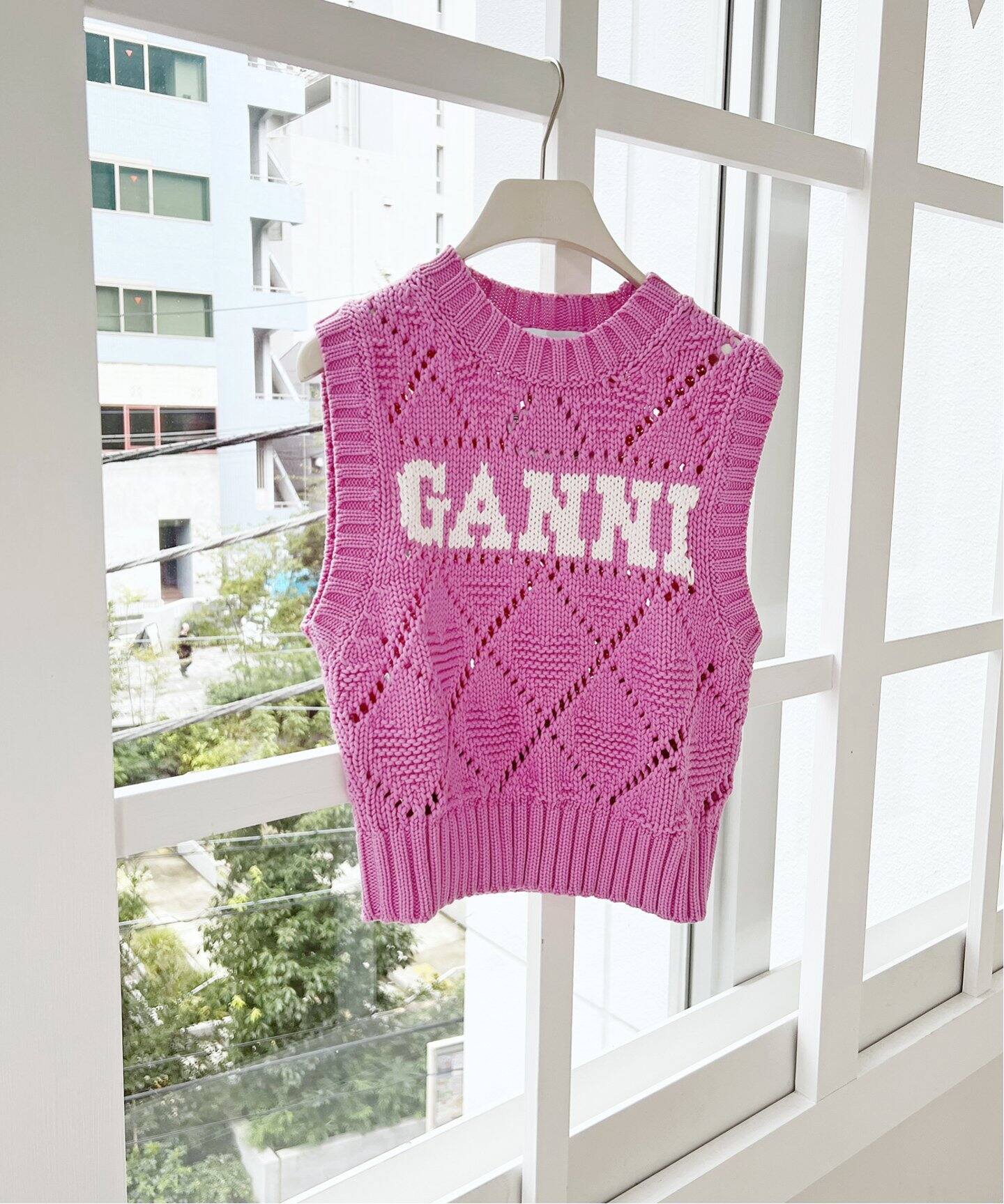 GANNI / ガニー】 Cotton Rope Short Vest（ベスト）｜U by SPICK&SPAN 