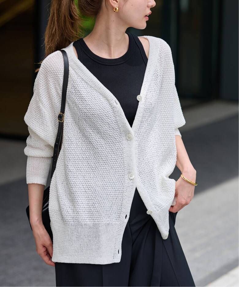 ≪追加≫カノコ2WAY Back開きカーディガン（カーディガン）｜FRAMeWORK  