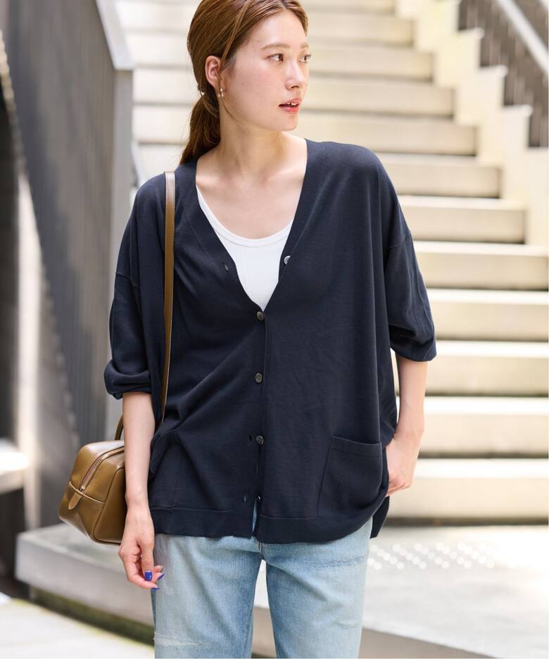 ≪追加≫CO/Ace ワイドVネックカーデ2（カーディガン）｜FRAMeWORK  