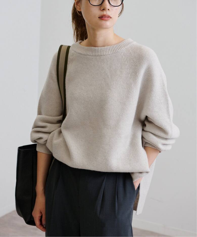 ≪追加≫ラグランスリーブワイドプルオーバー（ニット／セーター  