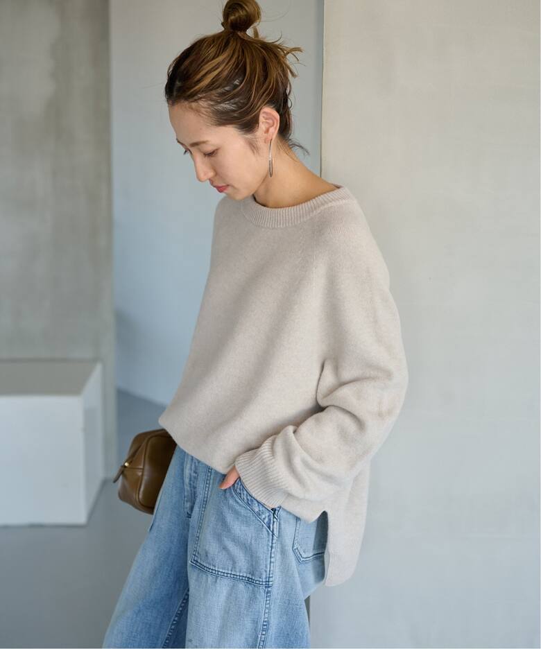 ≪追加≫ラグランスリーブワイドプルオーバー2（ニット／セーター  