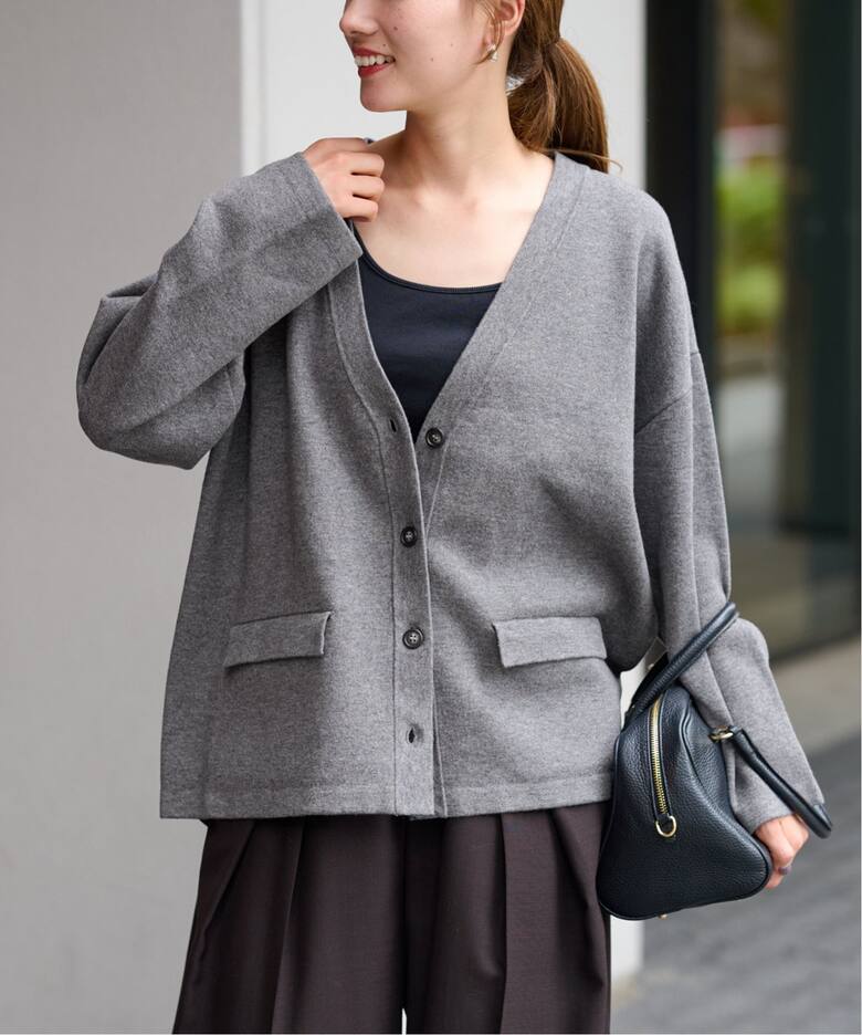 WO/CO 接結Vネックカーディガン（カーディガン）｜FRAMeWORK（フレーム 