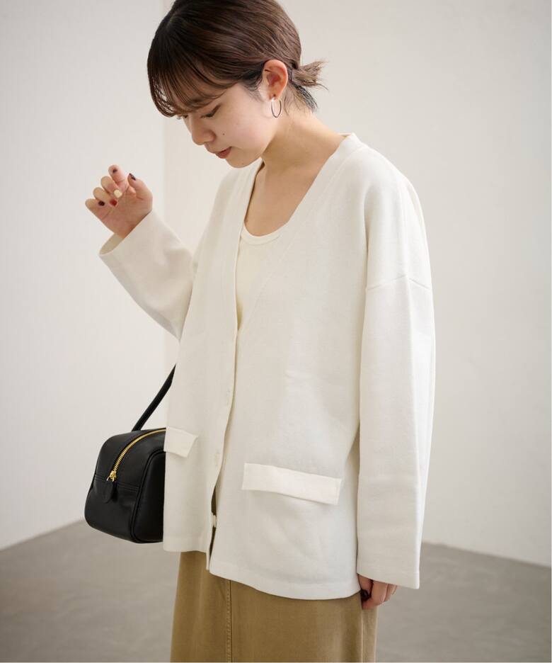 WO/CO 接結Vネックカーディガン（カーディガン）｜FRAMeWORK（フレーム 