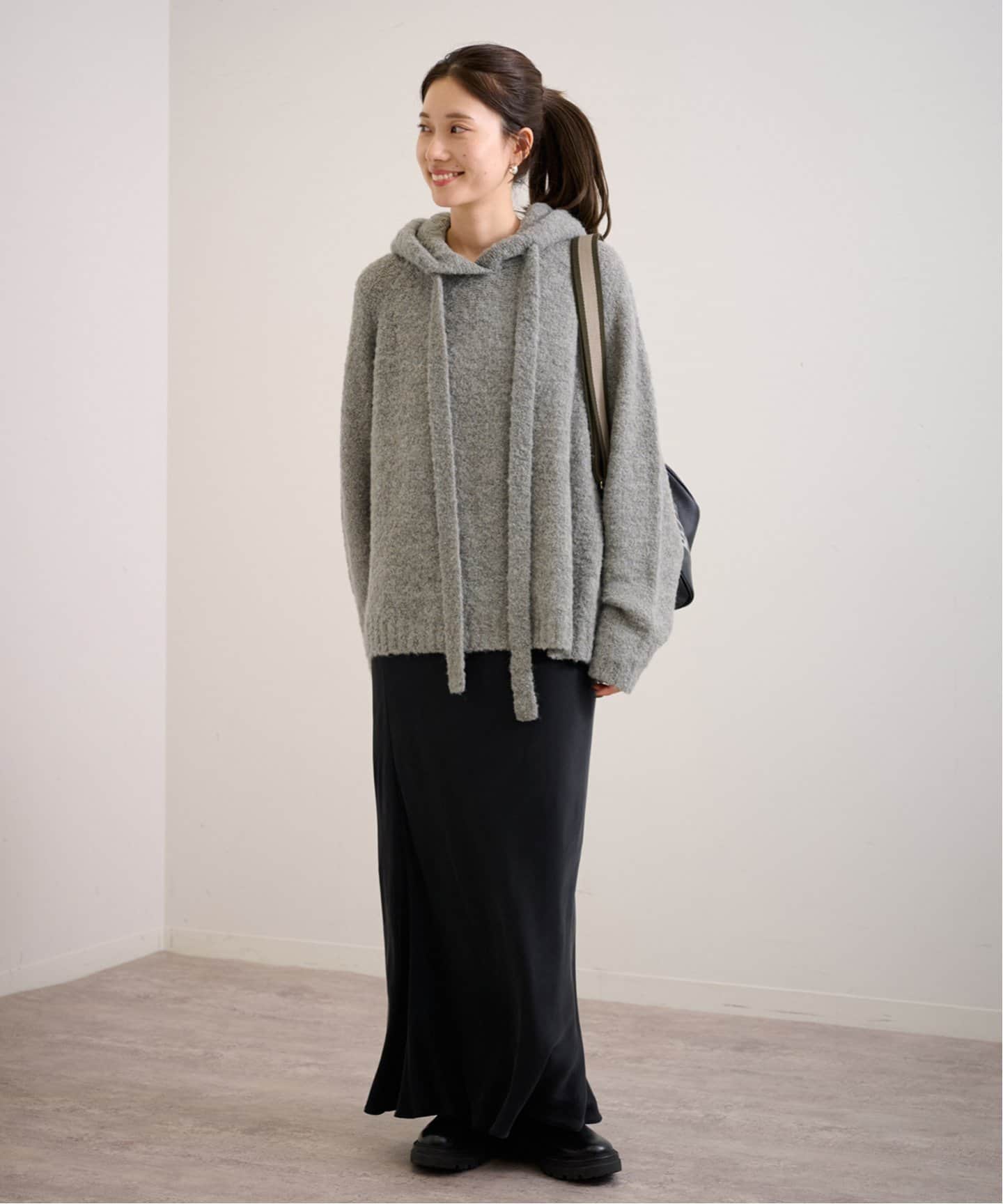 Loop Yarn フード プルオーバー（ニット／セーター）｜FRAMeWORK