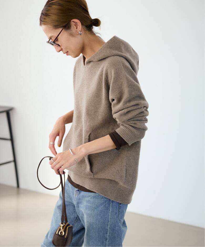 ≪追加≫圧縮ウールフードプルオーバー2（ニット／セーター  