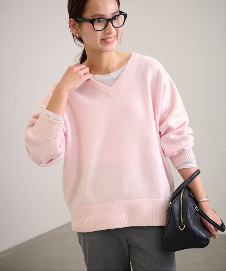 ≪追加≫AQUA Vネックプルオーバー（ニット／セーター）｜FRAMeWORK  