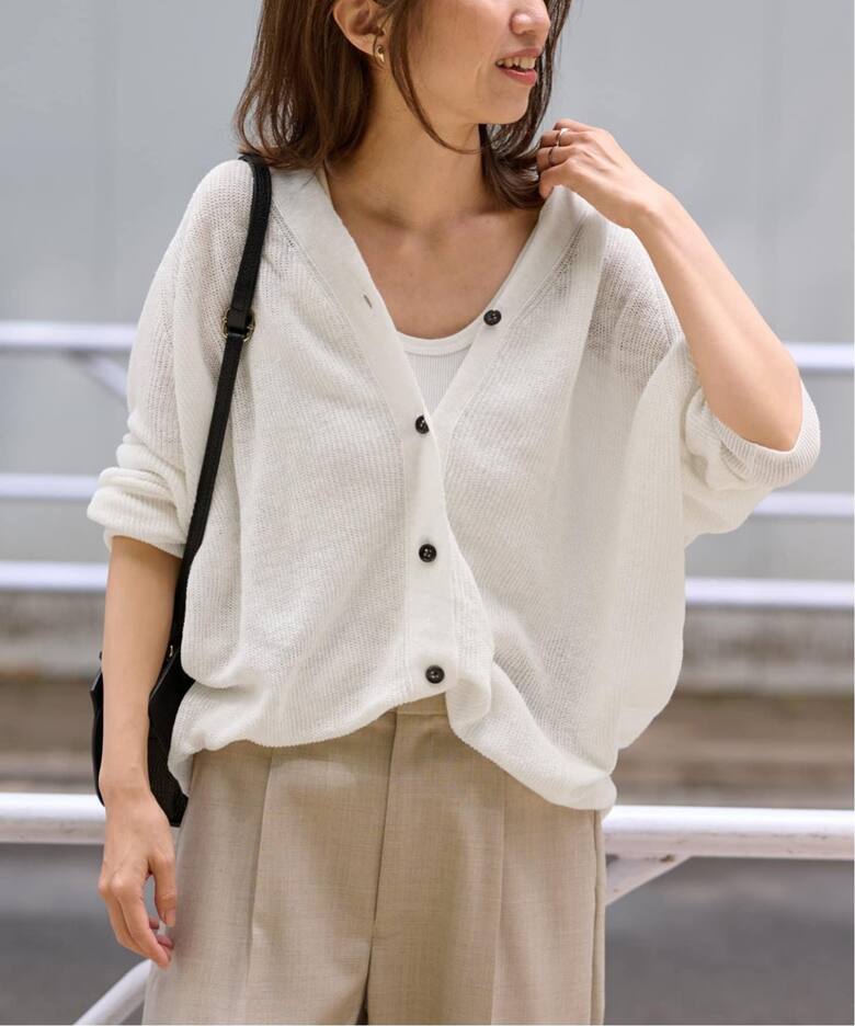 ≪WEB限定追加≫ウォッシャブル ルーズカーディガン（カーディガン 