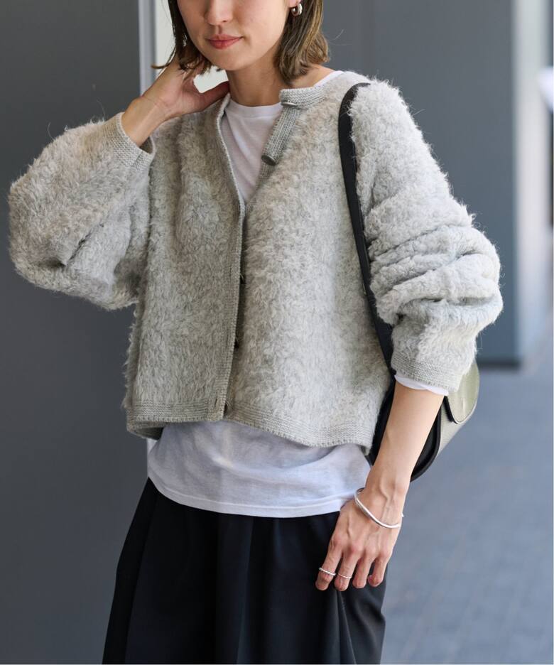 ≪追加≫シャギーニットカーディガン（カーディガン）｜FRAMeWORK  