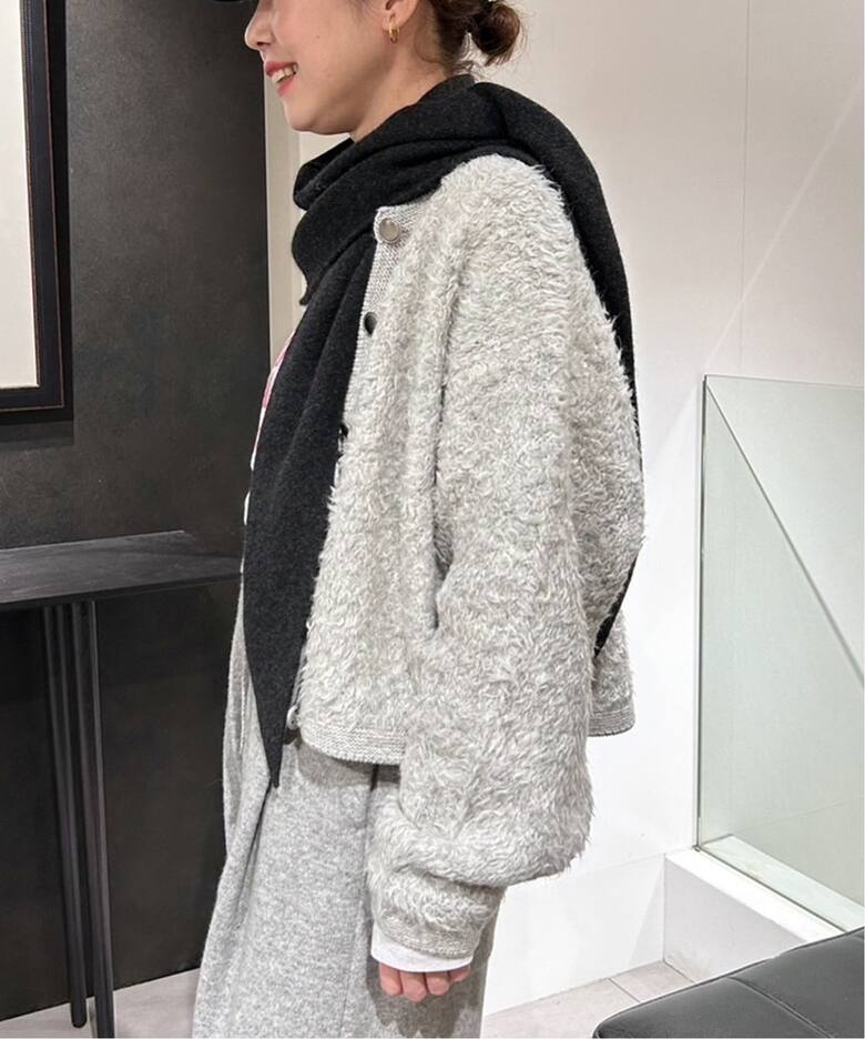 ≪追加≫シャギーニットカーディガン（カーディガン）｜FRAMeWORK  