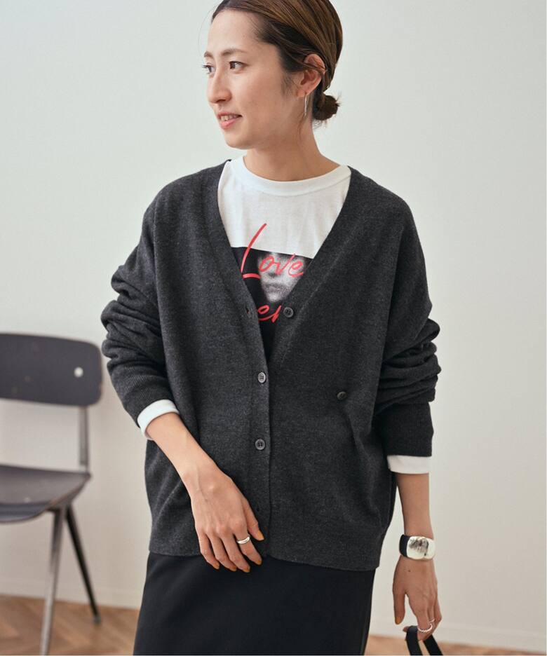 2wayカーディガン（カーディガン）｜FRAMeWORK（フレームワーク）の  