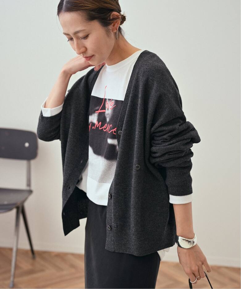 2wayカーディガン（カーディガン）｜FRAMeWORK（フレームワーク）の  