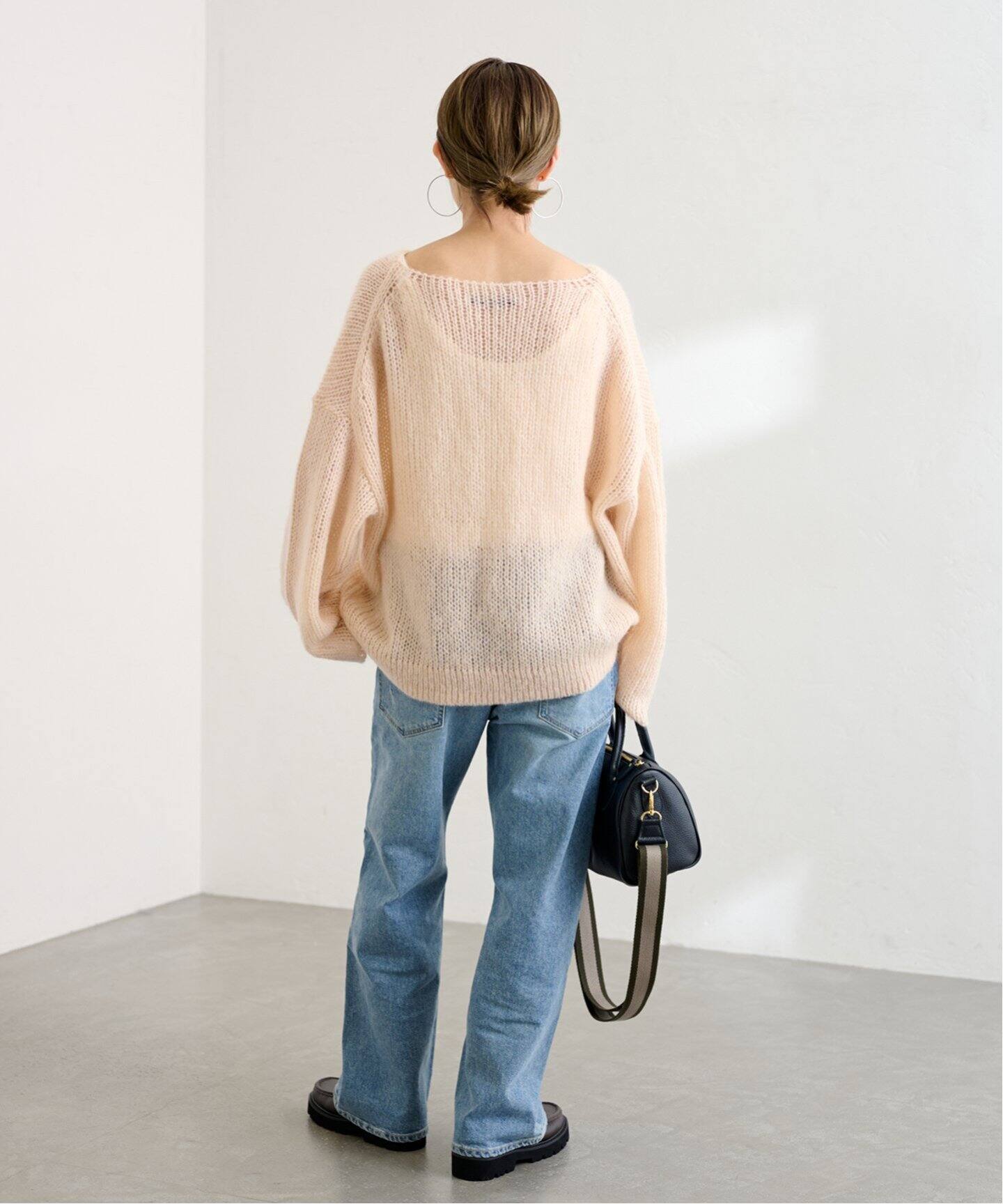 モヘヤボートネックプルオーバー（ニット／セーター）｜FRAMeWORK