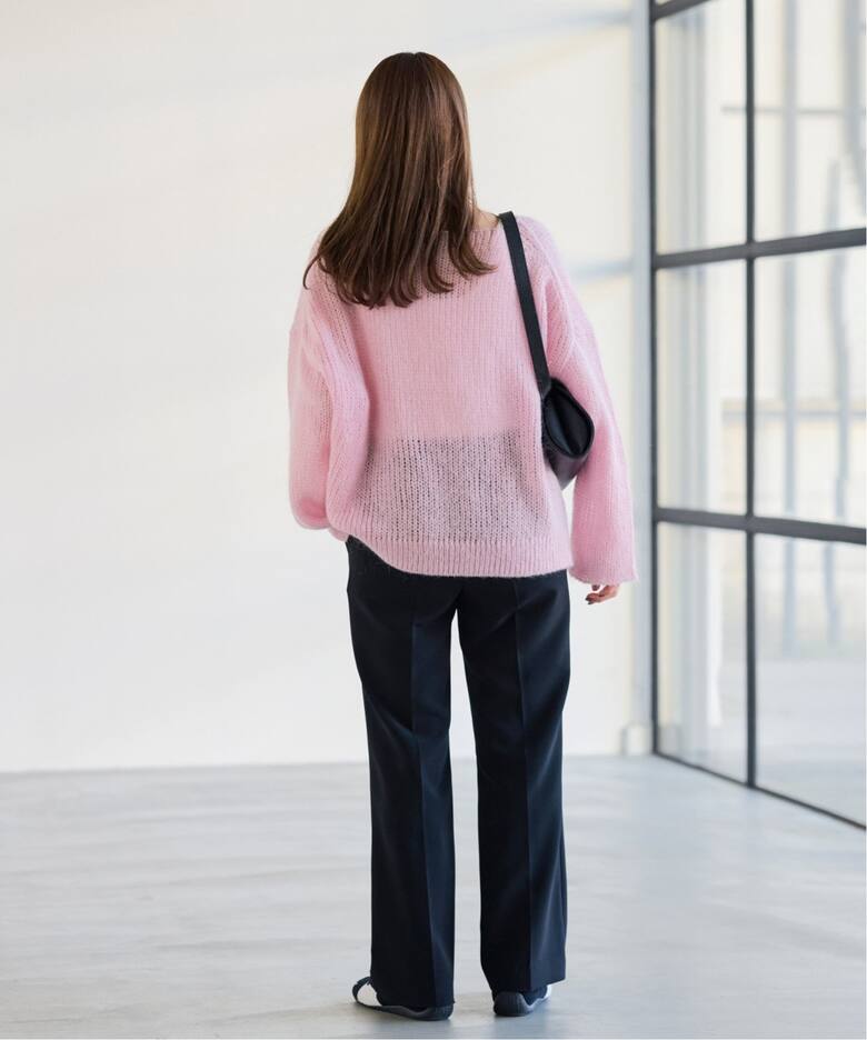 モヘヤボートネックプルオーバー（ニット／セーター）｜FRAMeWORK  