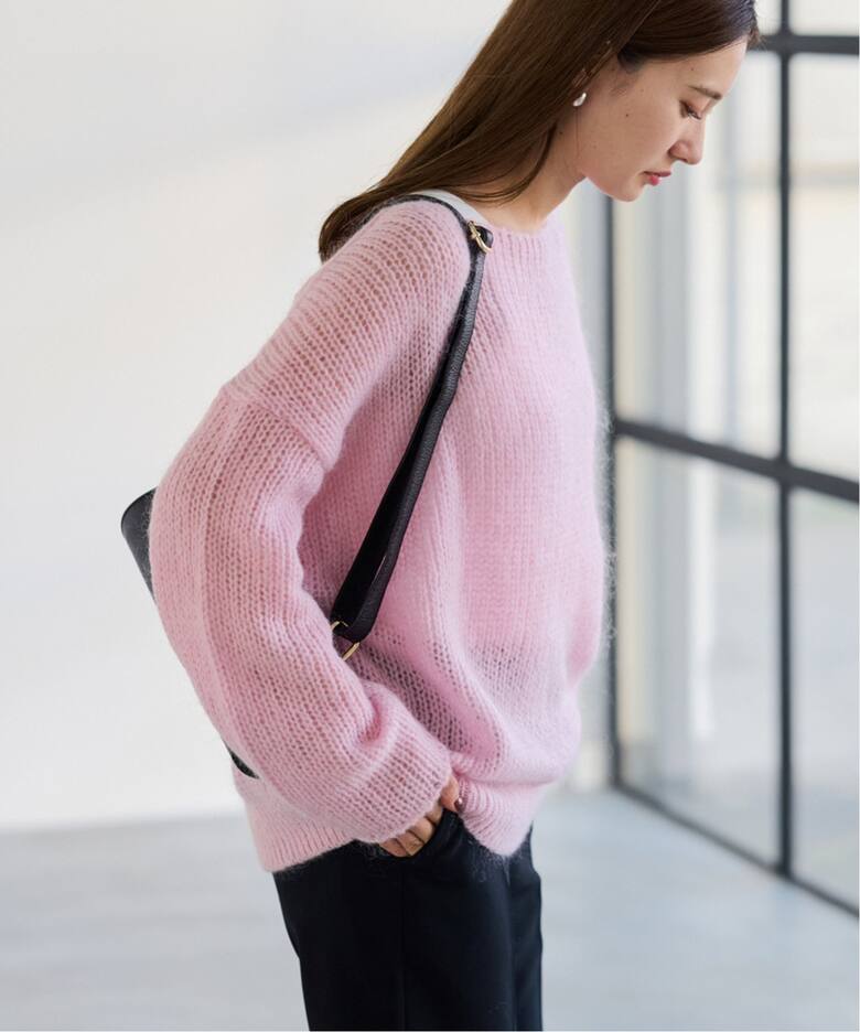 モヘヤボートネックプルオーバー（ニット／セーター）｜FRAMeWORK  