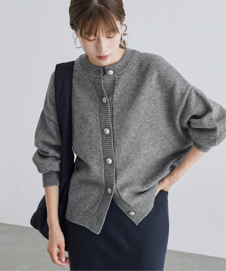 ≪WEB限定追加≫メタルボタン2WAYカーディガン（カーディガン  