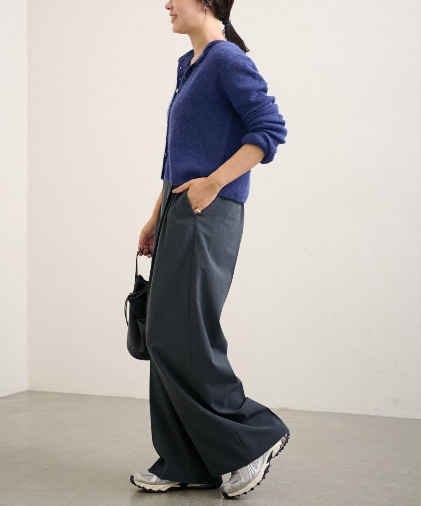 ダブルモヘヤMIXショートカーディガン（ニット／セーター）｜FRAMeWORK