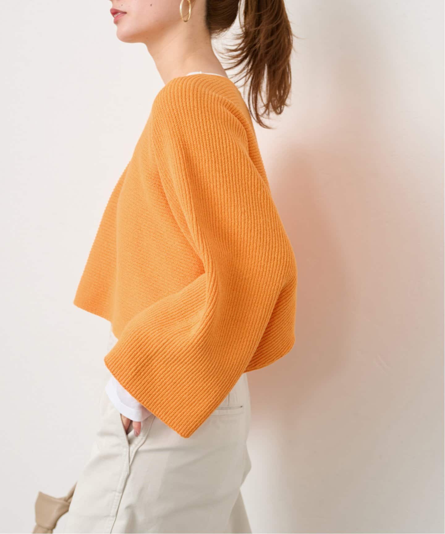 フレームワーク FRAMeWORK ≪≫LINEN CORD ニット （ブラック