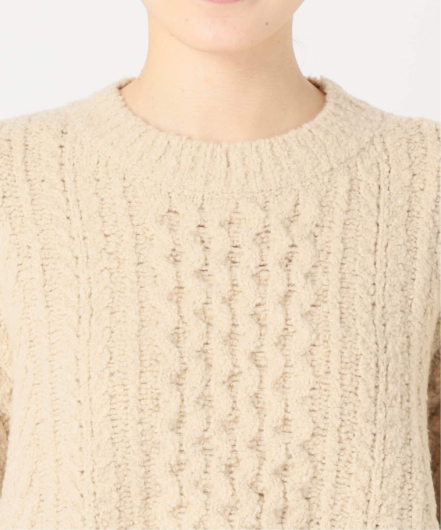 ブークレケーブルプルオーバー（ニット／セーター）｜FRAMeWORK